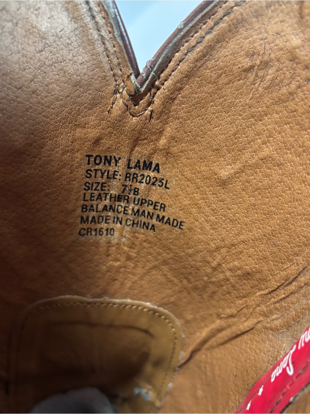 Tony Lama Women’s Embroidered Western Boots Sz 7.5 B Boho Leather Colorful 2025L - Picture 11 of 13